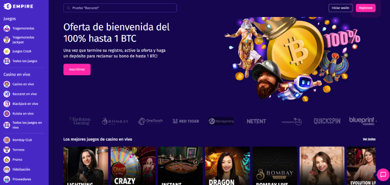 empire casino online argentina